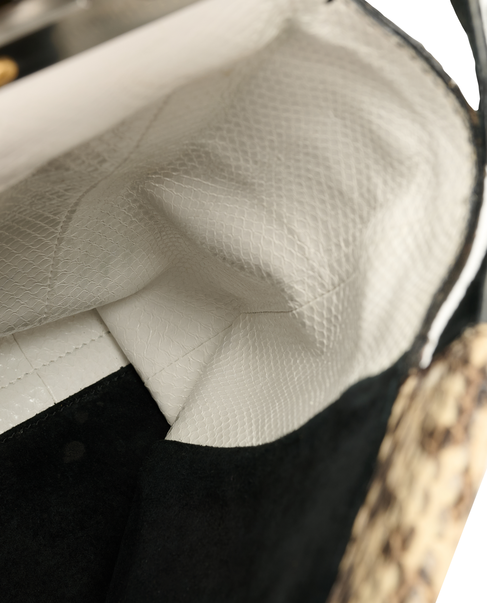 Large Peekaboo, &pound;1,900, Handbags, Beige, Python, Other view